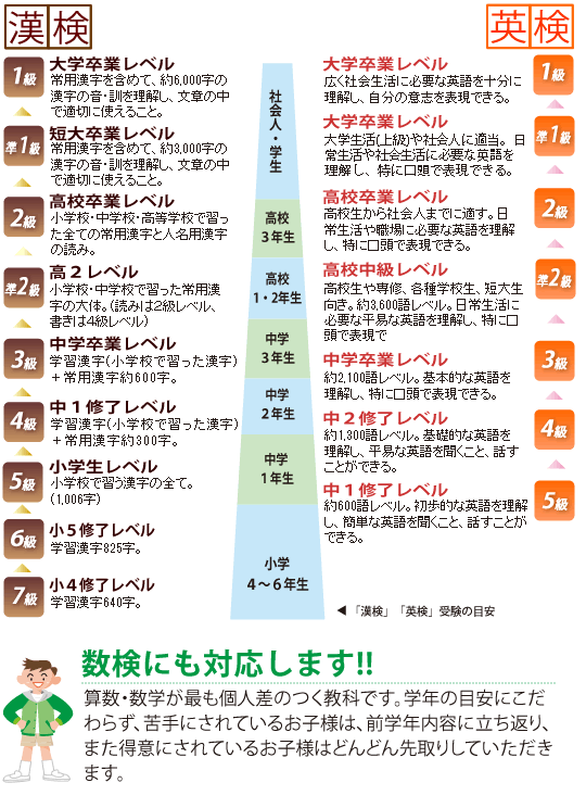 レベル 数 検